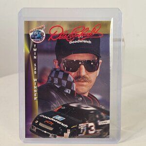 Dale Earnhardt Daytona Beach Highlights Twin 125 Winner Trading Card